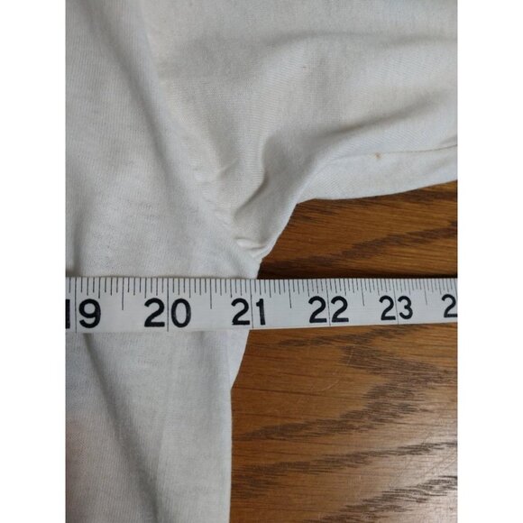 Fruit Of The Loom Best White T-Shirt With Red "Sale" Graphic Design L - Picture 4 of 5